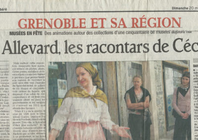 Revue de presse En Cie de Cécile